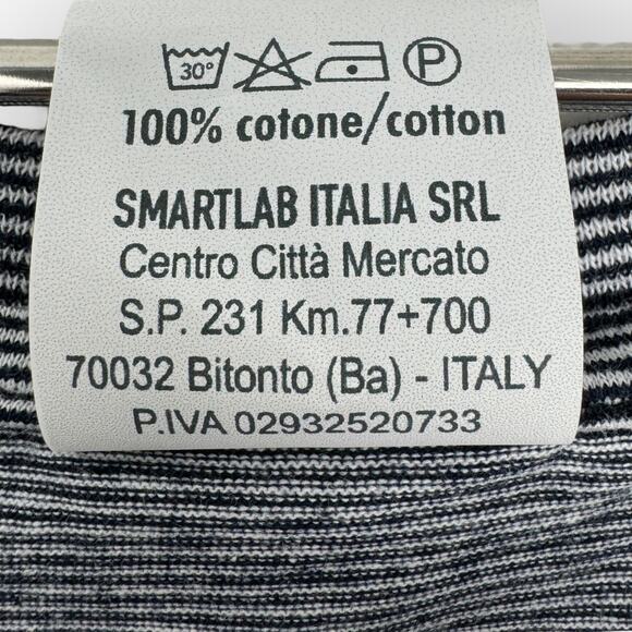 Vintage Sublima ROMA Italia Tee (L) Made in Italy Embroider Stripe Euro Tourist - Picture 8 of 10